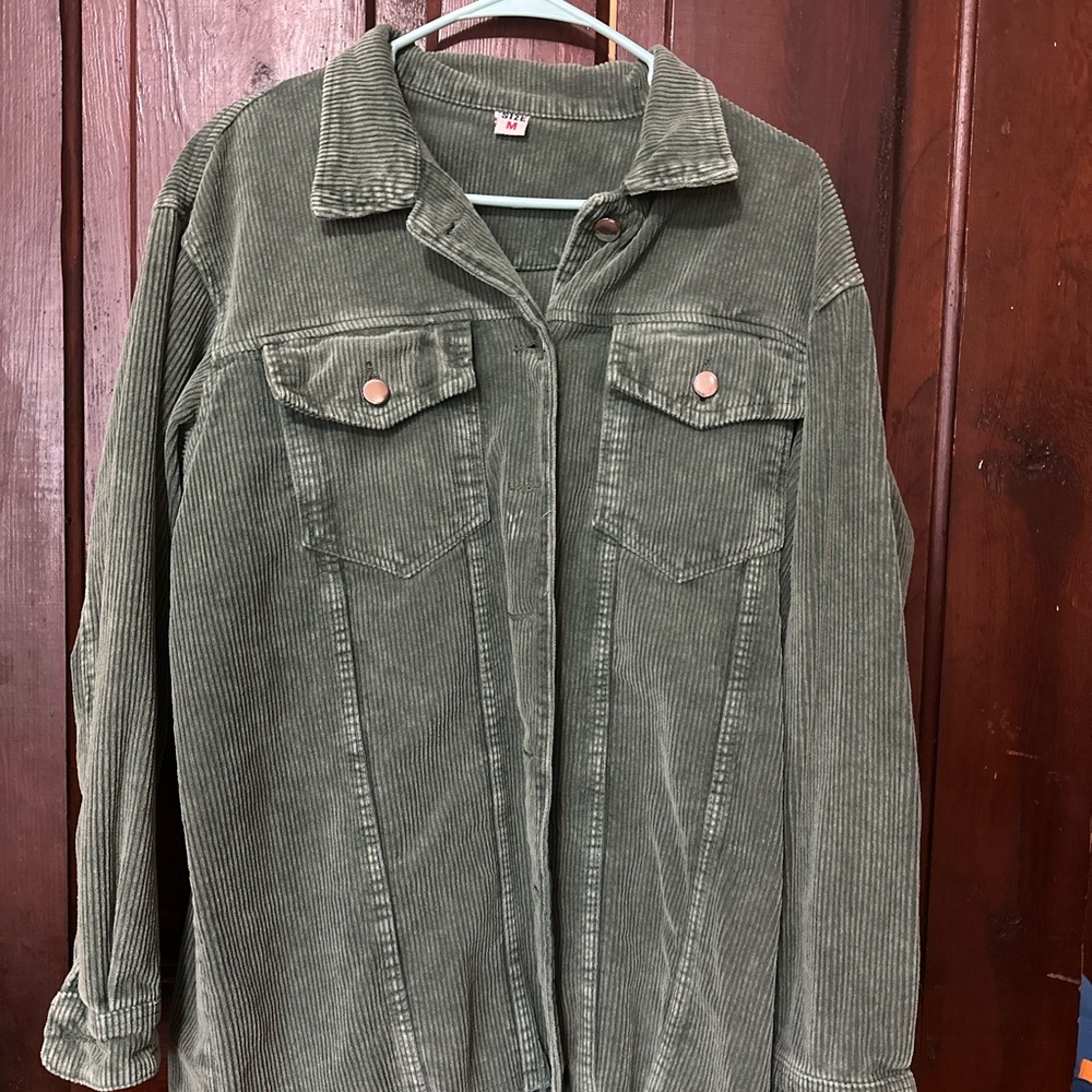 Green Corduroy Jacket